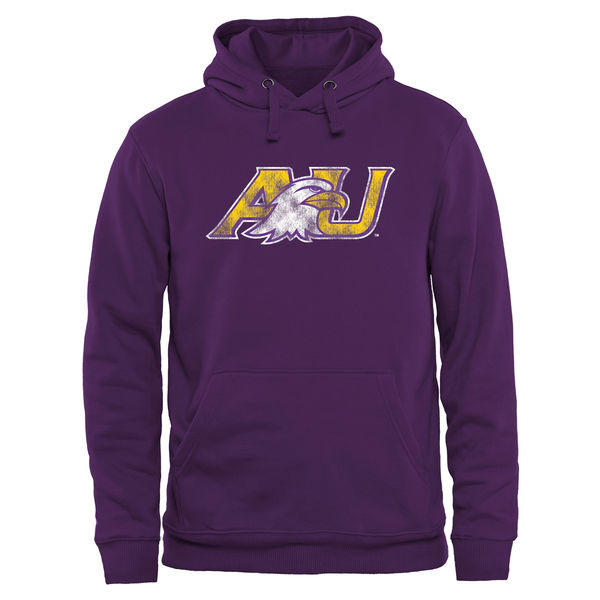 Men NCAA Ashland Eagles Classic Primary Pullover Hoodie Purple